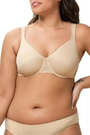 Triumph Biustonosz miękki Comfort Minimizer KF beżowy