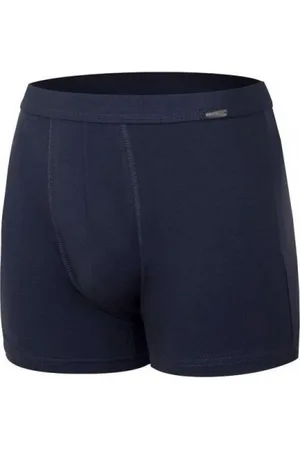Cornette Bokserki męskie Authentic 092 blue graphite