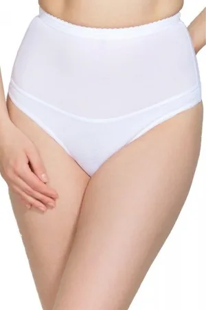Mitex Damskie stringi modelujące białe