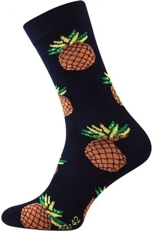 Sesto Senso Skarpety Finest Cotton ananas