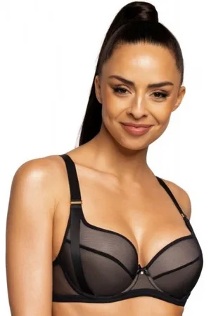 Mat Biustonosz push-up Denise 0201/11 czarny