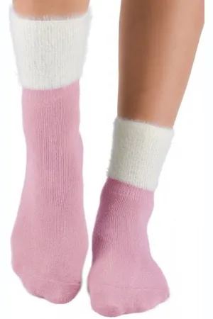 Noviti Skarpety damskie Frotta SF 001 W 03 brudny róż