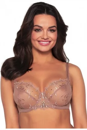Ava Lingerie Biustonosz Miękki 2035 Coffee Rose