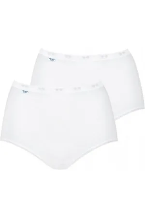 Sloggi Figi damskie Basic Maxi 2-pak białe
