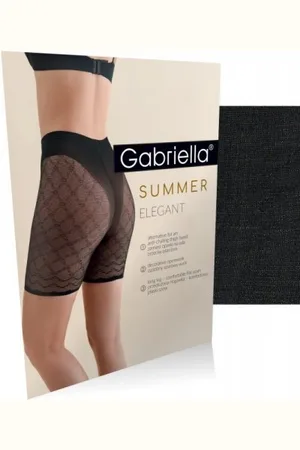 Gabriella Szorty przeciw otarciom Summer Elegant 988 20 den nero