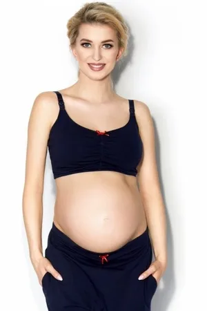 Mitex Biustonosz do karmienia MK Easy bra navy