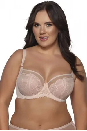 Ava Lingerie Biustonosz miękki Puella 2109 Plus beżowy