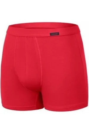 Cornette Bokserki męskie Authentic 092 czerwone