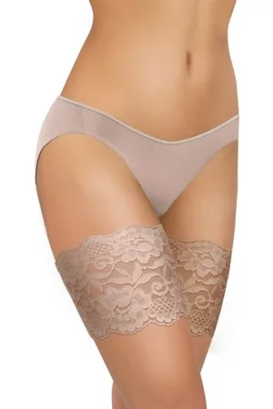Sesto Senso Opaska na uda Thigh Bands koronka sabia maxi