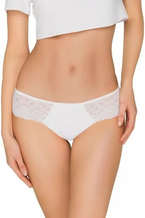 Babell Stringi damskie 159 białe