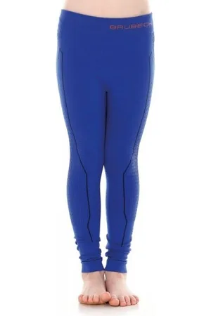 Brubeck Spodnie sportowe Thermo LE12090 kobaltowe