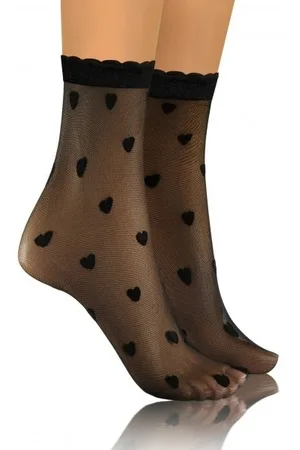 Sesto Senso Skarpetki damskie Fashion wzór 04 pikot