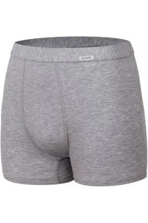 Cornette Bokserki męskie Authentic 092 szary melanż