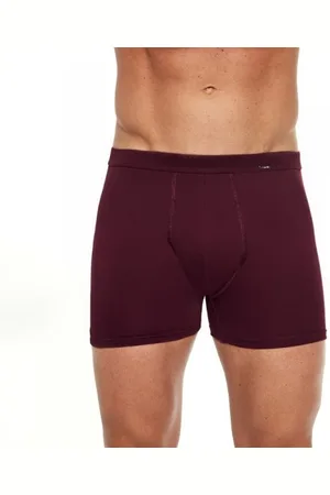Cornette Bokserki męskie Authentic 092 claret