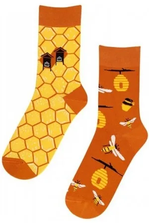 Wola Skarpetki damskie Funky 099 carotte