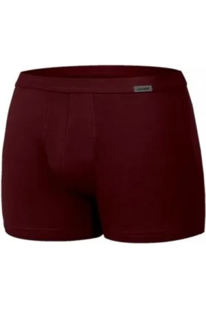 Cornette Bokserki męskie Authentic 223 mini claret