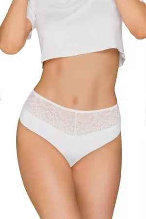 Babell Stringi damskie 158 białe