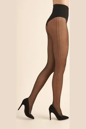 Gabriella Rajstopy damskie Lines 490 nero