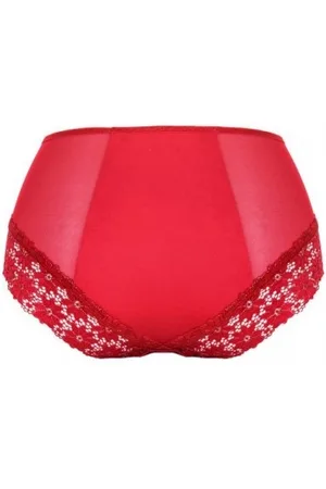 Ewana Figi damskie 029 czerwone