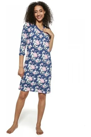 Cornette Damska koszula nocna 483/290 Karen 2 plus size