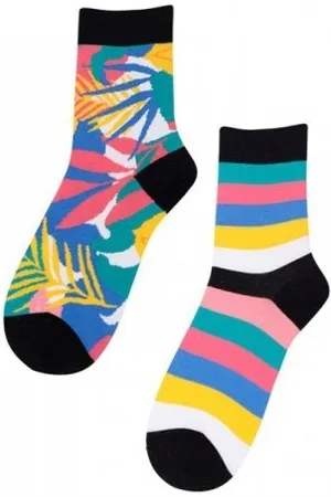 Wola Skarpetki damskie Funky 101 multicolor