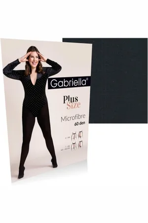 Gabriella Rajstopy damskie 162 mf 60 den nero plus 8/9