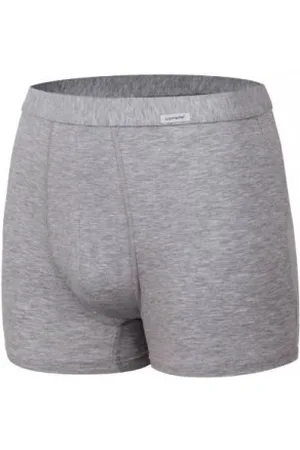 Cornette Bokserki męskie Authentic 220 melanżowy szary