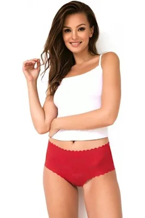 Julimex Figi damskie Bellie czerwone maxi