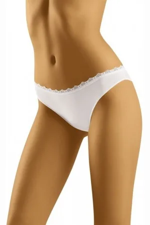 Wol-Bar Figi damskie Cute Soft Białe