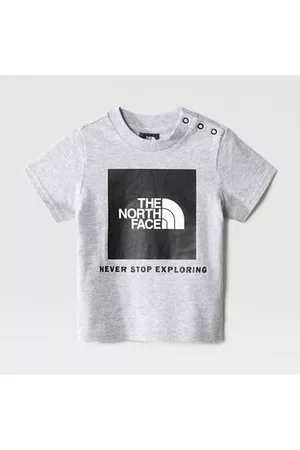 The North Face The North Face Niemowlęcy T-shirt Z Grafiką Tnf Light Grey Heather Rozmiar 6-12 miesiecy