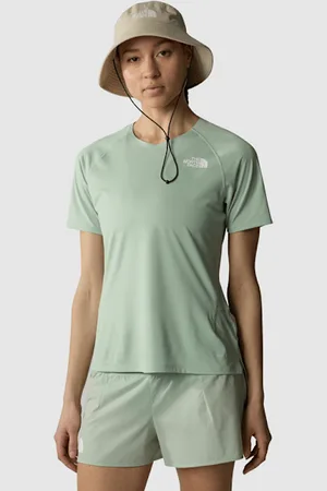 The North Face Damski T-shirt Do Biegów Trailowych Summit High Misty Sage