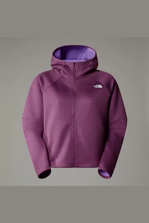 The North Face Damska Kurtka Termiczna Z Kapturem I Zamkiem Na Całej Długości Vertical Midnight Mauve
