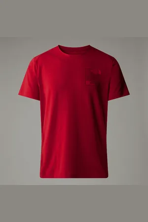 The North Face Męski T-shirt Z Grafiką Lightning Garnet