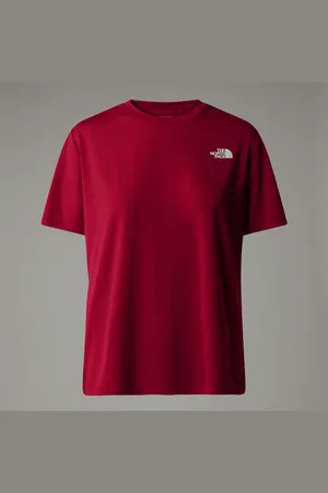 The North Face Damski T-shirt Topographic Foundation Beetroot