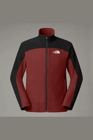 The North Face Męska Kurtka Polarowa Z Zamkiem Błyskawicznym Na Całej Długości Emilio Delta Asphalt -tnf Black-npf