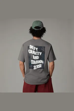 The North Face Męski Luźny T-shirt Z Grafiką Heritage Smoked Pearl