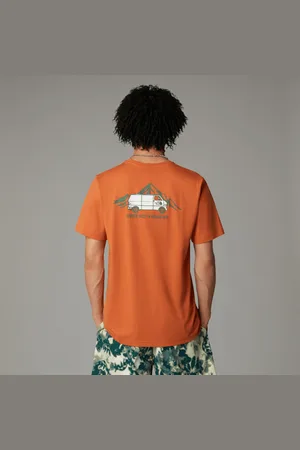 The North Face Męski T-shirt Z Grafiką Outdoor Iron Bronze