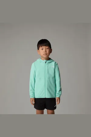 The North Face Dziecięca Kurtka Polarowa Z Kapturem I Zamkiem Na Całej Długości Glacier Bright Foam