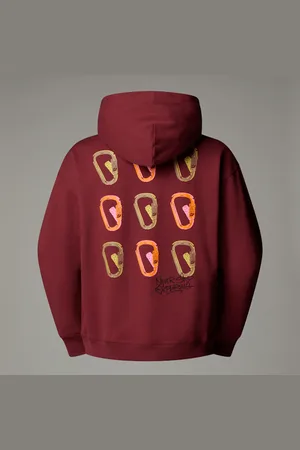 The North Face Bluza Unisex Z Kapturem O Kroju Oversize Nse Sumac