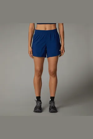 The North Face Damskie Tkane Szorty Flex 12,7 Cm Estate Blue