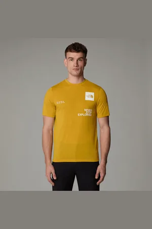 The North Face Męski T-shirt Ze Współrzędnymi Foundation Turmeric