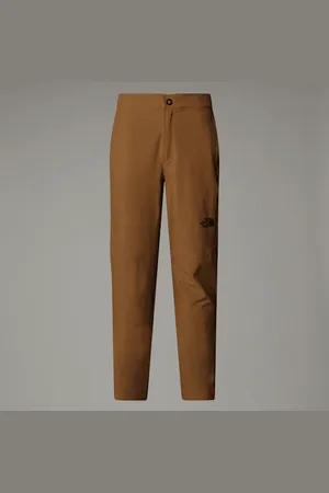 The North Face Młodzieżowe Spodnie O Regularnym Prostym Kroju Utility Brown