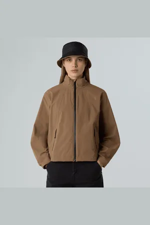 The North Face Damska Kurtka Wiatroodporna North Dome Latte