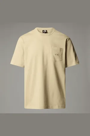 The North Face Męski Luźny T-shirt Z Kieszenią Dome Gravel