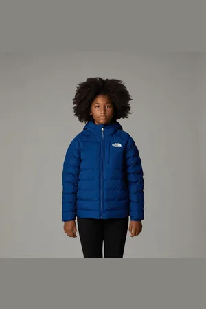 The North Face Dziewczęca Dwustronna Kurtka Perrito Estate Blue
