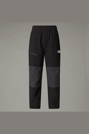 The North Face Młodzieżowe Przekształcane Spodnie Turystyczne Tnf Black-asphalt