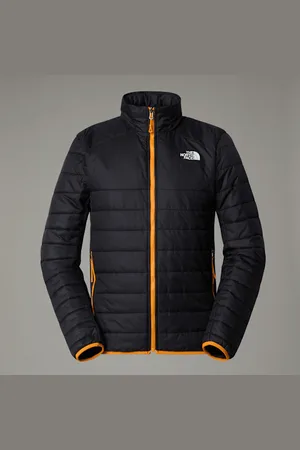 The North Face Męska Ocieplana Kurtka Syntetyczna Mikeno Tnf Black-asphalt -cone Orange