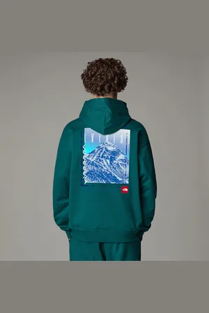The North Face Bluza Z Kapturem O Kroju Oversize Axys Deep Nori