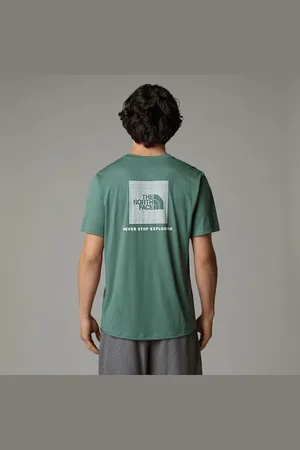The North Face Męski T-shirt 24/7 Redbox Duck Green