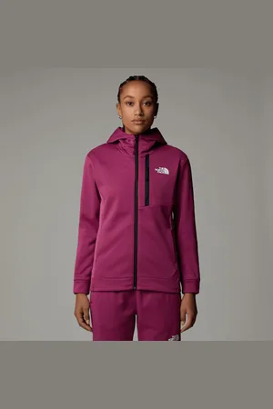 The North Face Damski Polar Z Zamkiem Błyskawicznym Na Całej Długości Mountain Athletics Cyber Berry-lively Berry